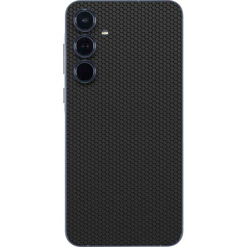 Specialty Vinyl Black Hex Texture Galaxy A35 5G Skin